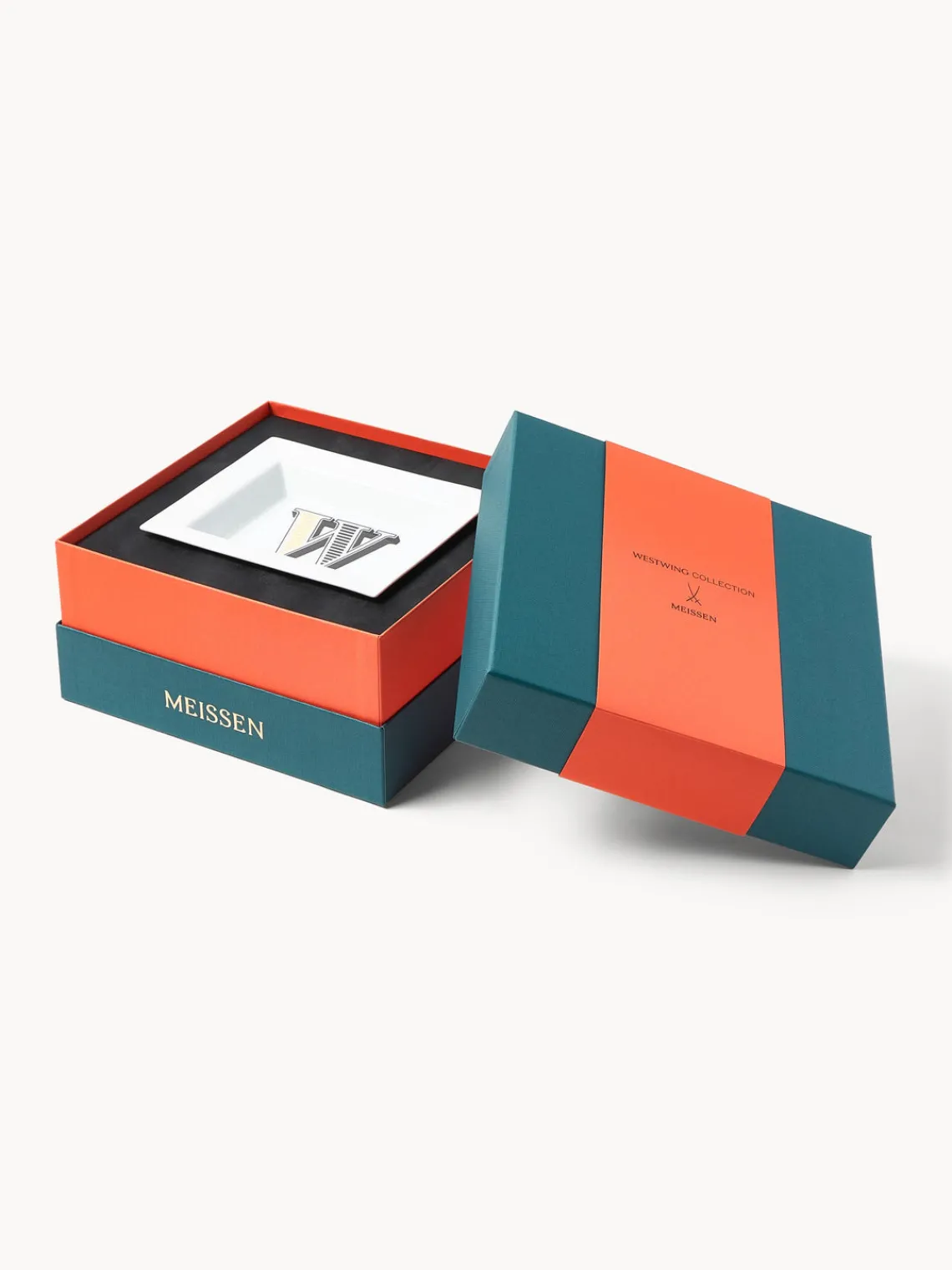 Vide-poche artesanal con motivo decorativo x MEISSEN Bandejas Decorativas|Jarrones