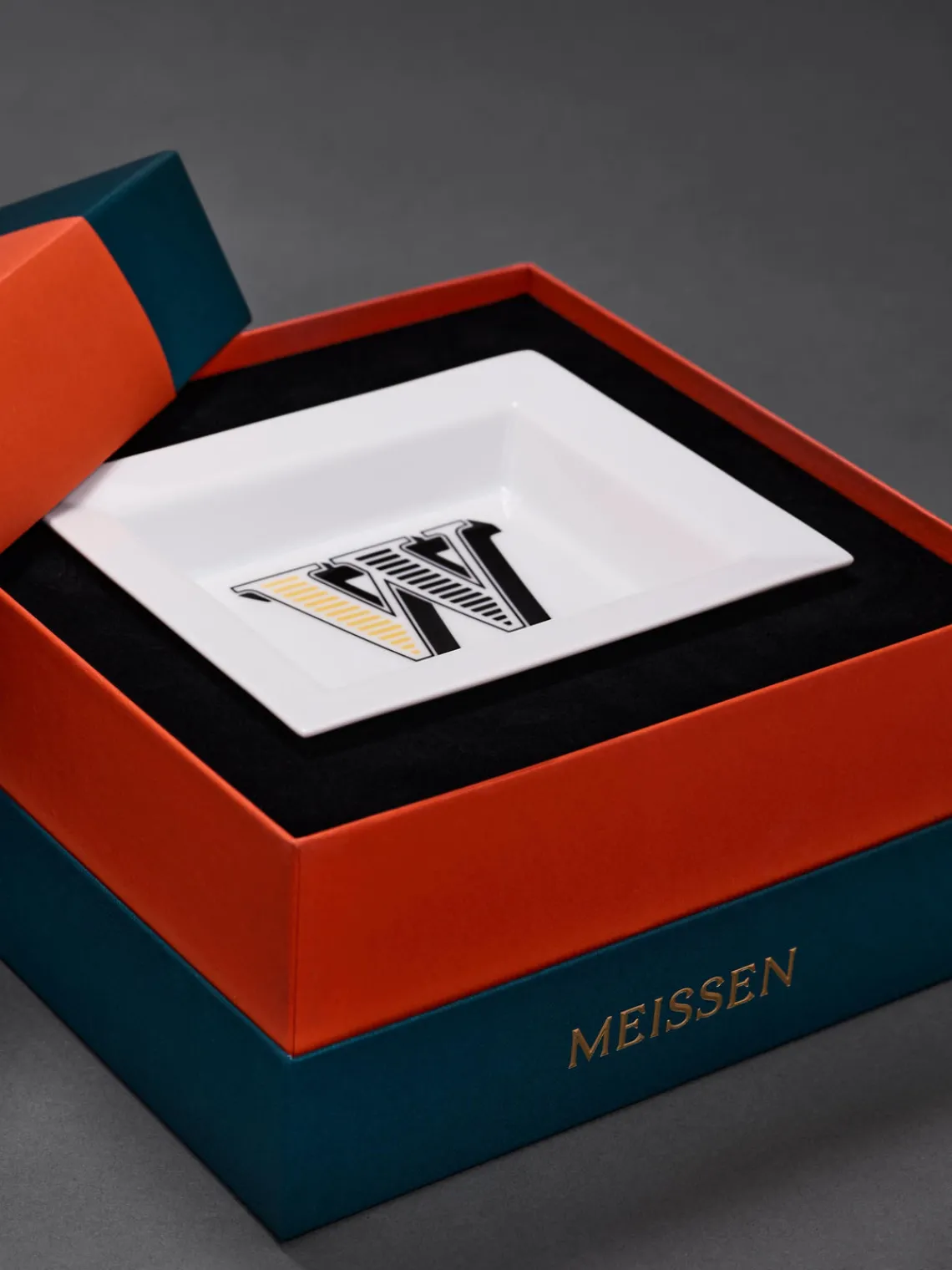 Vide-poche artesanal con motivo decorativo x MEISSEN Bandejas Decorativas|Jarrones