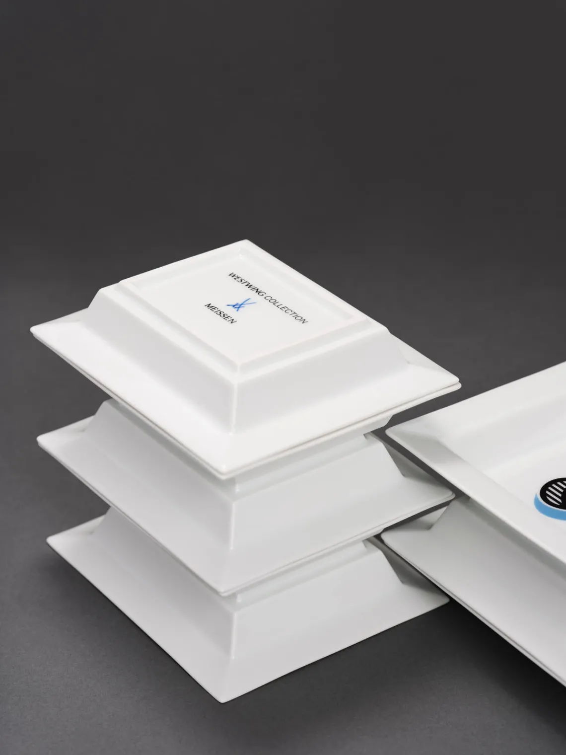 Vide-poche artesanal con motivo decorativo x MEISSEN Bandejas Decorativas|Jarrones