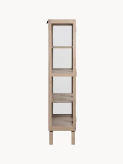 Vitrina de madera con puertas de vidrio Linley Vitrinas|Vitrinas