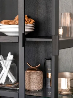 Vitrinas|Vitrinas></noscript>Rowico Home Vitrina de madera de roble Everett