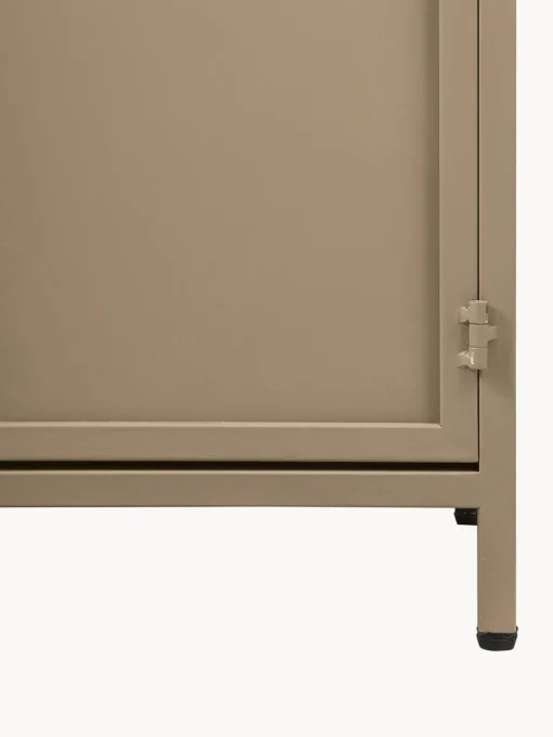 Vitrinas|Vitrinas> Vitrina de metal Exhibit Beige mate