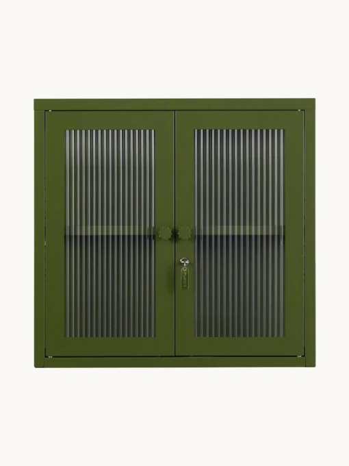 Estanterías De Pared|Vitrinas>Mustard Made Vitrina de pared The Kit Transparente, verde oscuro