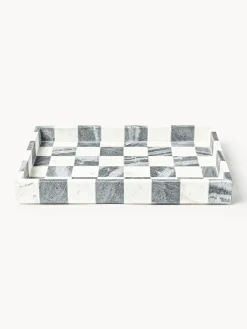 Bandejas Decorativas|Jarrones></noscript>Westwing Collection Westwing | Crosby Studios, bandeja decorativa de mármol Carreaux