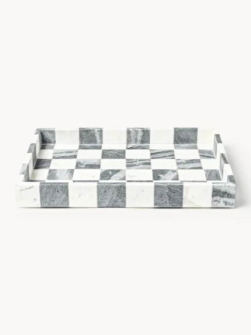 Bandejas Decorativas|Jarrones>Westwing Collection Westwing | Crosby Studios, bandeja decorativa de mármol Carreaux