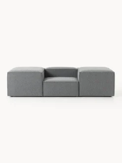 Butacas|Sillones>Westwing Collection Westwing | Crosby Studios, sillón en tejido bouclé con reposabrazos anchos Lennon Bouclé gris antracita