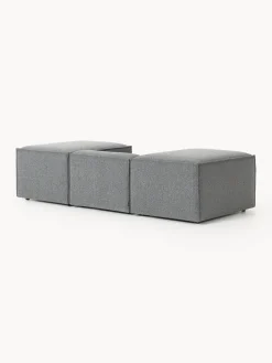 Butacas|Sillones></noscript>Westwing Collection Westwing | Crosby Studios, sillón en tejido bouclé con reposabrazos anchos Lennon Bouclé gris antracita