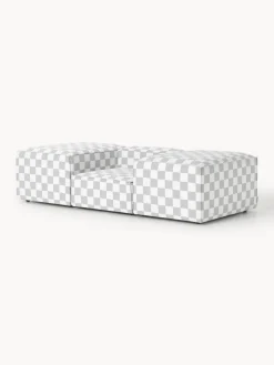Butacas|Sillones>Westwing Collection Westwing | Crosby Studios, sillón con reposabrazos anchos Lennon Tejido gris claro, blanco