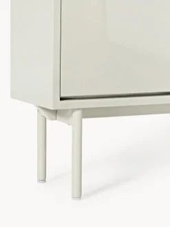 Zapateros|Zapateros></noscript>Westwing Collection Zapatero de madera con compartimentos plegables Elona Beige claro brillante