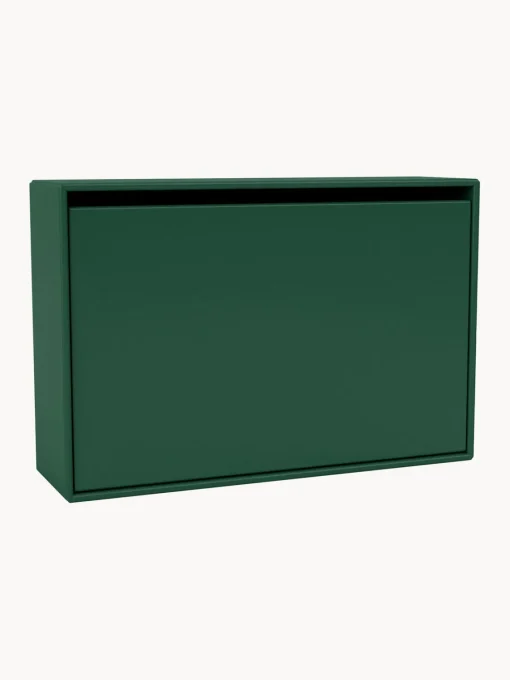 Zapateros|Zapateros>Montana Furniture Zapatero de madera Hide Verde oscuro