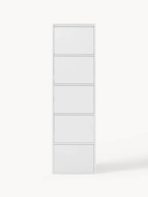 Zapateros|Zapateros>Kare Design Zapatero de pared Caruso, puertas abatibles Blanco