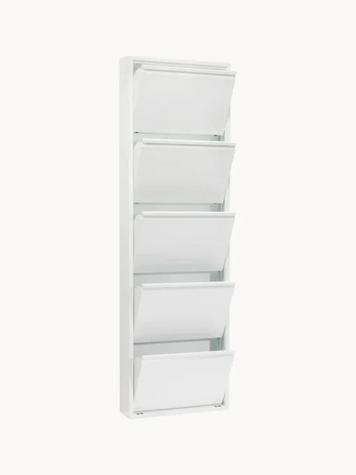 Zapateros|Zapateros>Kare Design Zapatero de pared Caruso, puertas abatibles Blanco