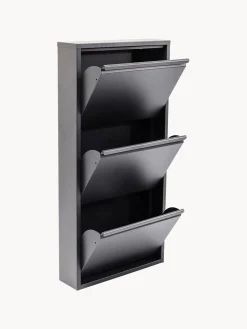 Zapateros|Zapateros></noscript>Kare Design Zapatero de pared Caruso, puertas abatibles Gris antracita