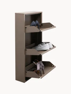 Zapateros|Zapateros></noscript>Kare Design Zapatero de pared Caruso, puertas abatibles Taupe