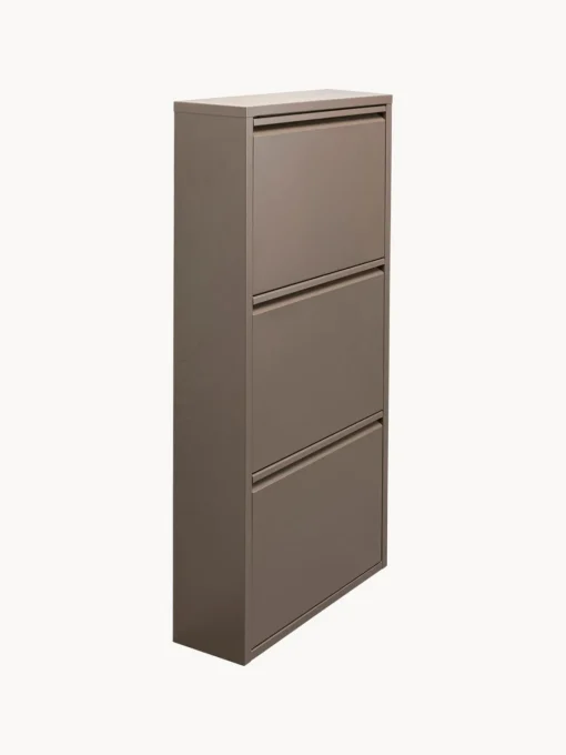 Zapateros|Zapateros>Kare Design Zapatero de pared Caruso, puertas abatibles Taupe