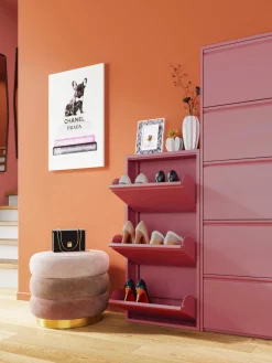 Clearance Zapatero de pared con compartimentos plegables Caruso Zapateros|Zapateros