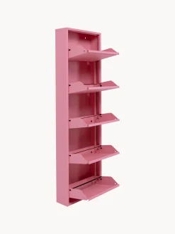Zapateros|Zapateros></noscript>Kare Design Zapatero de pared con compartimentos plegables Caruso Rosa