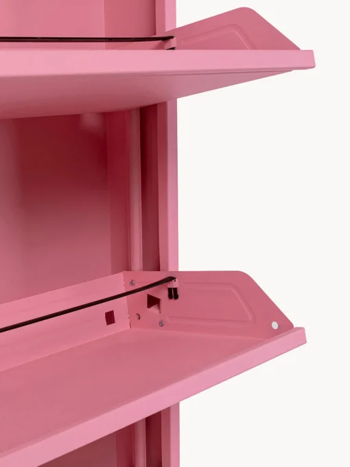 Zapateros|Zapateros>Kare Design Zapatero de pared con compartimentos plegables Caruso Rosa