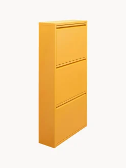 Zapateros|Zapateros></noscript>Kare Design Zapatero de pared con compartimentos plegables Caruso Amarillo sol