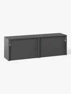 New Zapatero de pared con puertas abatibles y frente acanalado Shea Zapateros|Zapateros