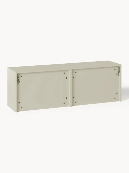 Sale Zapatero de pared con puertas abatibles y frente acanalado Shea Zapateros|Zapateros